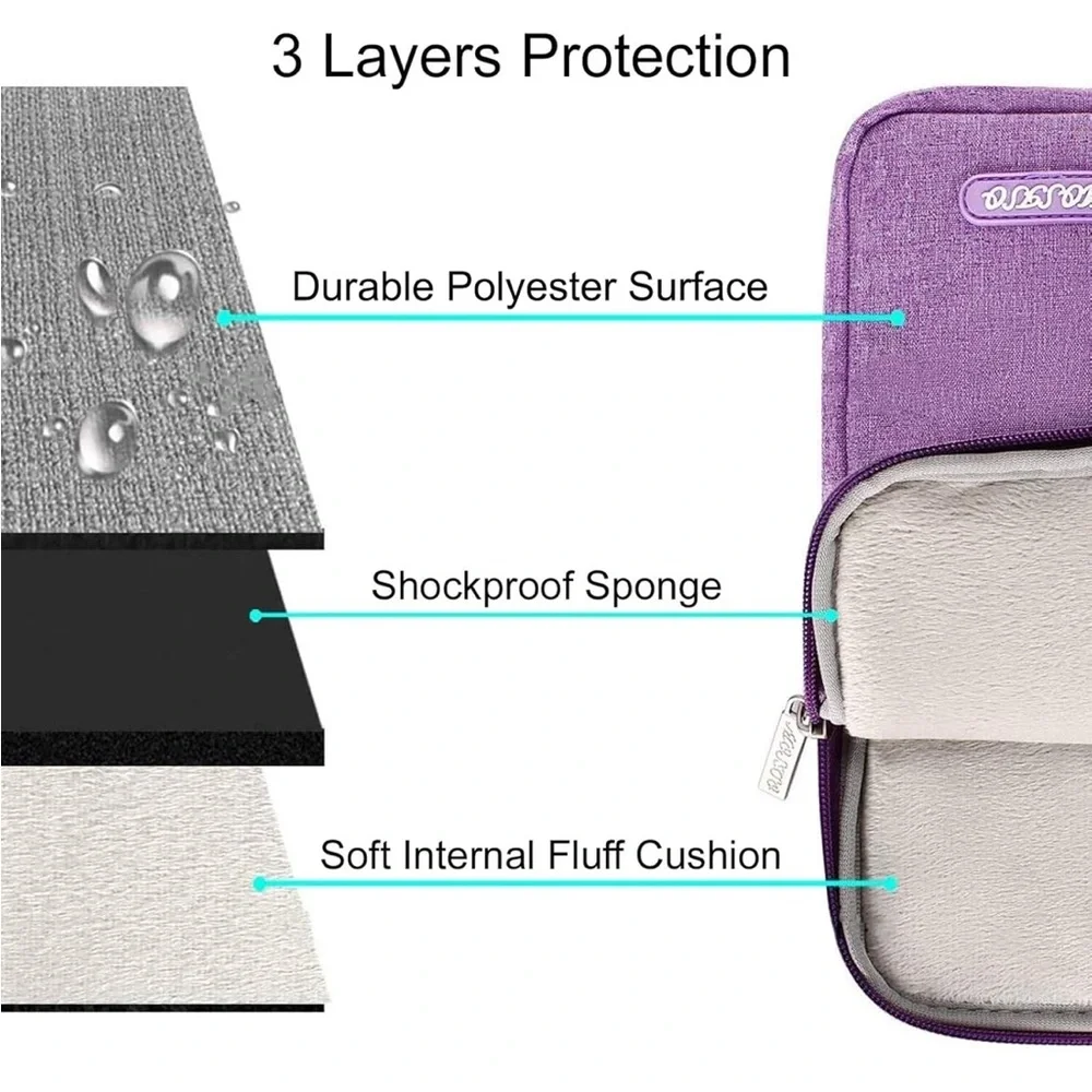 Purple Laptop Case 13.3 inch, 13-13.3 inch Laptop Sleeve